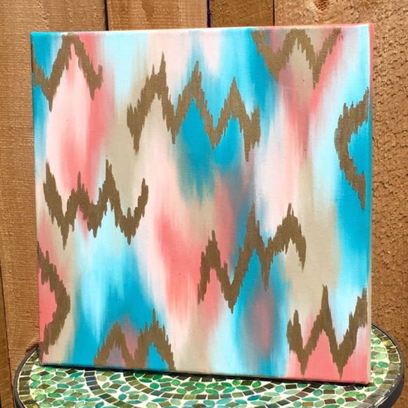 Abstract Acrylic 12x12 Canvas Home Decor - Picture 2 of 5